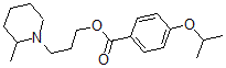 CAS#: 63916-92-7, 3-(2-Methylpiperidino)Propyl 4-Isopropoxybenzoate