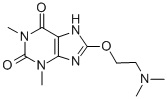 CAS#: 63917-34-0, 8-[2-(Dimethylamino)Ethoxy]-3,7-Dihydro-1,3-Dimethyl-1H-Purine-2,6-Dione