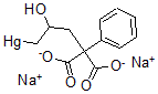 CAS#: 63919-18-6, 2-[2-Hydroxy-3-[Hydroxymercurio(II)]Propyl]-2-(Phenyl)Malonic Acid Disodium Salt