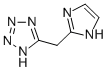 CAS 登录号：63927-84-4， 5-(1H-咪唑-2-基甲基)-2H-四唑