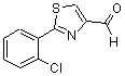 CAS 登录号：639517-84-3， 2-(2-氯苯基)-1,3-噻唑-4-甲醛