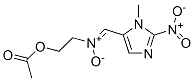 CAS#: 63958-44-1, N-(2-Acetoxyethyl)-N-[(1-Methyl-2-Nitro-1H-Imidazol-5-Yl)Methylene]Amine Oxide