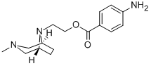 CAS#: 63978-09-6, 8-[2-(4-Aminobenzoyloxy)Ethyl]-3-Methyl-3,8-Diazabicyclo[3.2.1]Octane