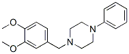 CAS#: 63978-39-2, 1-(3,4-Dimethoxybenzyl)-4-Phenylpiperazine
