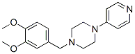CAS#: 63978-41-6, 1-(3,4-Dimethoxybenzyl)-4-(4-Pyridinyl)Piperazine