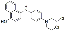 CAS#: 63978-92-7, N-[4-[Bis(2-Chloroethyl)Amino]Phenyl]-4-Hydroxy-1-Naphthalenamine