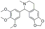 CAS#: 63979-53-3, 5,6,7,8-Tetrahydro-6-Methyl-5-(3,4,5-Trimethoxyphenyl)-1,3-Dioxolo[4,5-g]Isoquinoline