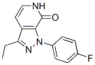 CAS#: 63979-77-1, 1,6-Dihydro-3-Ethyl-1-(4-Fluorophenyl)-7H-Pyrazolo[3,4-c]Pyridin-7-One
