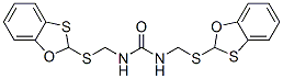 CAS#: 63980-67-6, N,N'-Bis[[(1,3-Benzoxathiol-2-Yl)Thio]Methyl]Urea