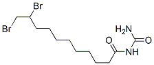 CAS 登录号：63980-72-3， (10,11-二溴十一碳酰)脲