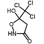 CAS#: 639815-71-7, 5-Hydroxy-5-(trichloromethyl)-1,2-oxazolidin-3-one