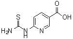 CAS 登录号：639858-73-4， 6-[(氨基硫代甲酰)氨基]-3-吡啶羧酸