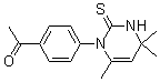 CAS#: 63990-68-1, 4-(1,4-Dihydro-2-Mercapto-4,4,6-Trimethyl)Pyrimidinyl-Acetophenone