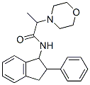 CAS 登录号：63992-14-3， N-(2-吗啉基丙酰基)-2-苯基-1-茚满胺