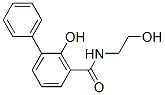CAS 登录号：63992-48-3， 2-羟基-N-(2-羟基乙基)-1,1'-联苯-3-甲酰胺