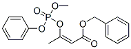 CAS 登录号：63992-58-5， 3-(甲氧基苯氧基亚膦酰氧基)-2-丁烯酸苄酯