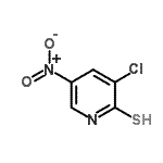 CAS 登录号：64007-60-9， 3-氯-5-硝基-2(1H)-吡啶硫酮