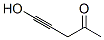 CAS 登录号：64011-43-4， 5-羟基-4-戊炔-2-酮