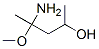 CAS 登录号：64011-44-5， 4-氨基-4-甲氧基-2-戊醇