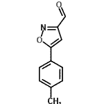 CAS#: 640292-02-0, 5-(4-Methylphenyl)-1,2-oxazole-3-carbaldehyde