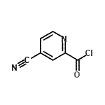 CAS#: 640296-18-0, 4-Cyano-2-pyridinecarbonyl chloride