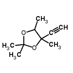 CAS#: 64031-35-2, 4-Ethynyl-2,2,4,5-tetramethyl-1,3-dioxolane