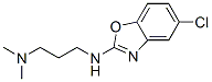 CAS 登录号：64037-21-4， 5-氯-N-[3-(二甲基氨基)丙基]-2-苯并恶唑胺