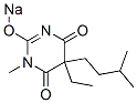 CAS#: 64038-15-9, 5-Ethyl-5-Isopentyl-1-Methyl-2-Sodiooxy-4,6(1H,5H)-Pyrimidinedione