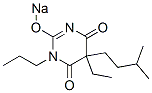 CAS#: 64038-16-0, 5-Ethyl-5-Isopentyl-1-Propyl-2-Sodiooxy-4,6(1H,5H)-Pyrimidinedione