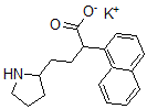 CAS#: 64038-75-1, alpha-[2-(2-Pyrrolidinyl)Ethyl]-1-Naphthaleneacetic Acid Potassium Salt