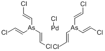 CAS#: 64047-29-6, Bis(tri-(beta-chlorovinyl)arsine)palladous chloride