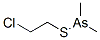 CAS#: 64049-09-8, (2-Chloroethylthio)Dimethylarsine