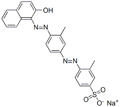 CAS#: 6406-58-2, 4-[[4-[(2-Hydroxy-1-Naphthalenyl)Azo]-3-Methylphenyl]Azo]-3-Methylbenzenesulfonic Acid Sodium Salt