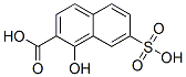 CAS#: 6407-91-6, 1-Hydroxy-7-Sulfo-2-Naphthoic Acid