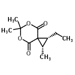 CAS#: 640728-53-6, (1R,2S)-1-Ethyl-2,6,6-trimethyl-5,7-dioxaspiro[2.5]octane-4,8-dione