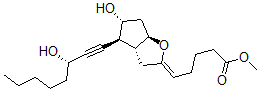 CAS 登录号：64079-44-3， 13,14-去氢前列腺素 I2 甲酯