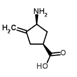CAS#: 640896-97-5, (1S,3S)-3-Amino-4-methylenecyclopentanecarboxylic acid