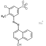 CAS#: 6409-09-2, Sodium 3-Chloro-5-[(4-Hydroxy-1-Naphthyl)Diazenyl]-4-Methylbenzenesulfonate