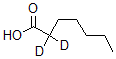 CAS 登录号：64118-38-3， 庚酸-2,2-D2