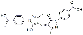 CAS#: 64137-48-0, 4-[4-[[1-(4-Carboxyphenyl)-1,5-Dihydro-3-Methyl-5-Oxo-4H-Pyrazole-4-Ylidene]Methyl]-5-Hydroxy-3-Methyl-1H-Pyrazole-1-Yl]Benzoic Acid