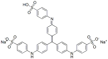 CAS#: 6415-98-1, Disodium 4-[[4-[Bis[4-[(4-Sulphonatophenyl)Amino]Phenyl]Methylene]Cyclohexa-2,5-Dien-1-Ylidene]Amino]Benzenesulphonate