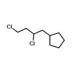 CAS#: 64164-97-2, (2,4-Dichlorobutyl)cyclopentane