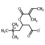 CAS#: 64191-86-2, 3-{[(2E)-2-Methyl-2-butenoyl]oxy}-4-(trimethylammonio)butanoate