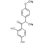 CAS#: 642-39-7, 1-(2,4-Dihydroxyphenyl)-2-(4-Methoxyphenyl)-1-Propanone