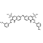 CAS#: 6420-39-9, (3E,3'E)-7,7'-Iminobis{3-[(3-Aminophenyl)Hydrazono]-4-Oxo-3,4-Dihydro-2-Naphthalenesulfonic Acid}