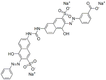 CAS#: 6420-40-2, Trisodium 3-[[1-Hydroxy-6-[[[[5-Hydroxy-6-(Phenylazo)-7-Sulphonato-2-Naphthyl]Amino]Carbonyl]Amino]-3-Sulphonato-2-Naphthyl]Azo]Benzoate