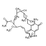 CAS#: 64202-81-9, (10E)-19-Amino-13-hydroxy-8,14-dimethoxy-4,10,12,16-tetramethyl-3,20,22-trioxo-2-azabicyclo[16.3.1]docosa-1(21),4,6,10,18-pentaen-9-yl carbamate