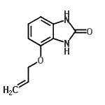 CAS#: 64208-36-2, 4-(Allyloxy)-1,3-dihydro-2H-benzimidazol-2-one