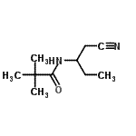 CAS#: 642087-56-7, N-(1-Cyano-2-butanyl)-2,2-dimethylpropanamide