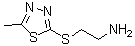 CAS#: 642092-87-3, 2-[(5-Methyl-1,3,4-thiadiazol-2-yl)sulfanyl]ethanamine